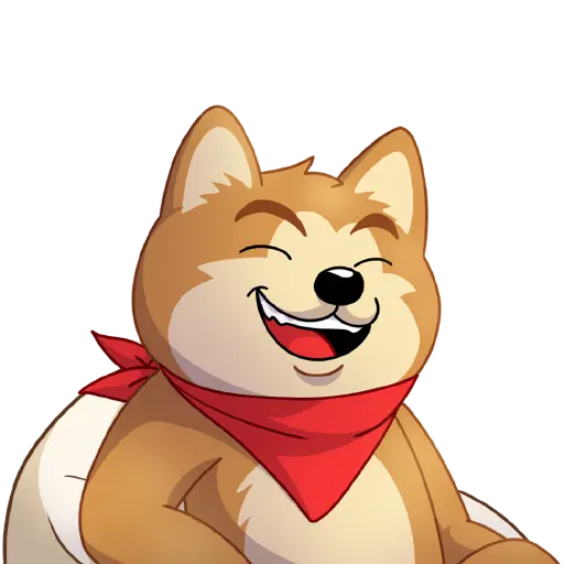 Laughing Akita